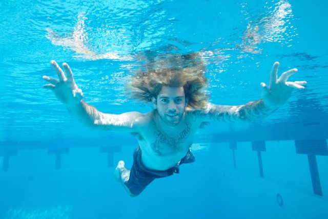 Nirvana’s Nevermind baby keeps offering to pose nude Nirvana’s Nevermind baby keeps offering to pose nude