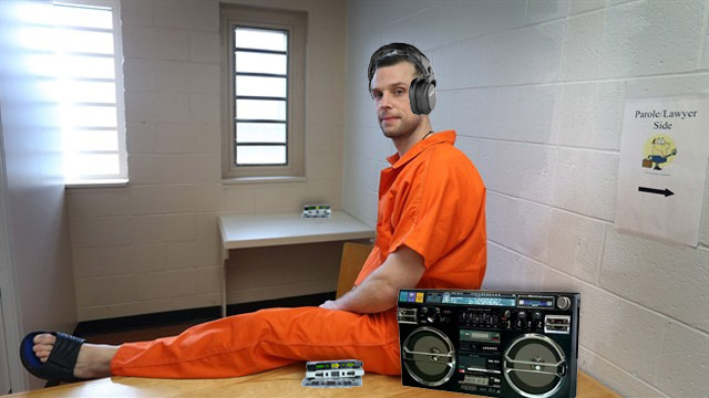 prisons keeping the cassette tape alive