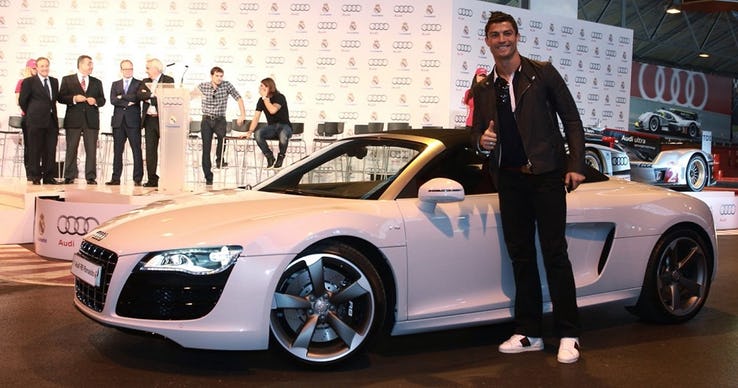 Cristiano Ronaldo – Audi R8