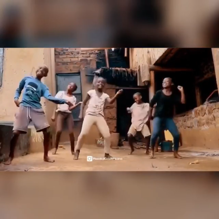 Orphaned Kids Of Masaka, Uganda Dancing To Drake's Toosie Slide Chart