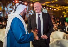 Marwan Ilyas Galadari At The Dubai Globe Soccer Awards 2019