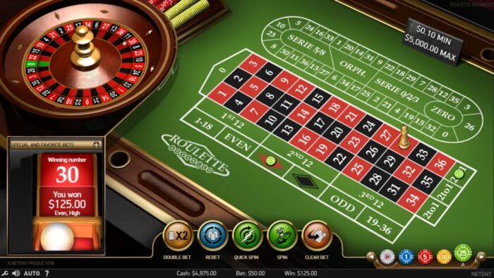 roulette online