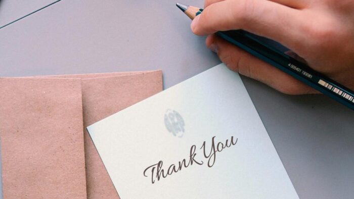 Tips for Writing a Thank You Card
