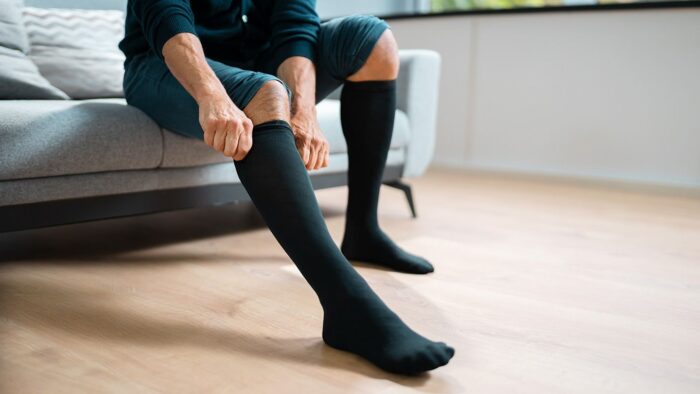 Mechanics of Compression Socks