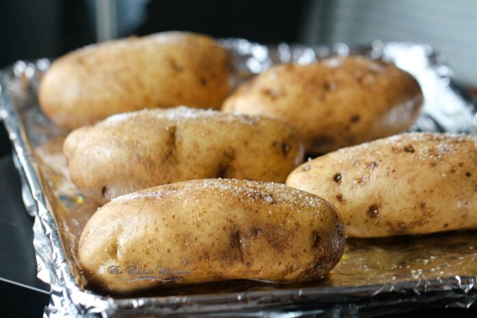 Bake Large Potatoes