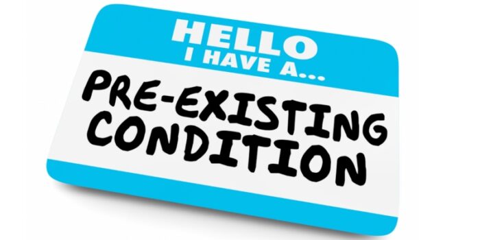 Insurance Pre existing Conditions