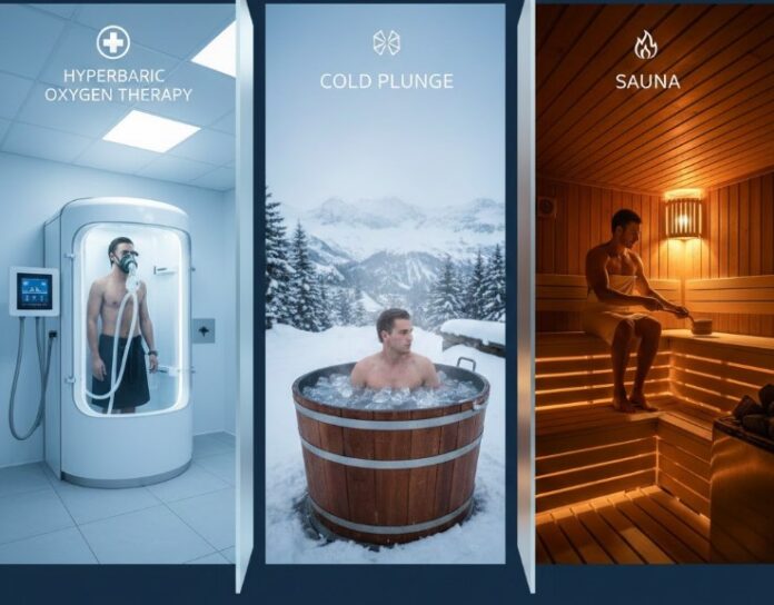 Hyperbaric Oxygen Therapy Vs Cold Plunge And Sauna