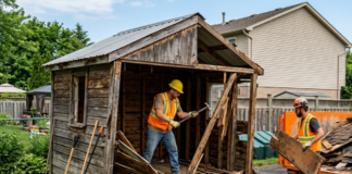 Shed Removal Services in New Jersey & Mercer County NJ: Safely Removing Old Backyard Sheds