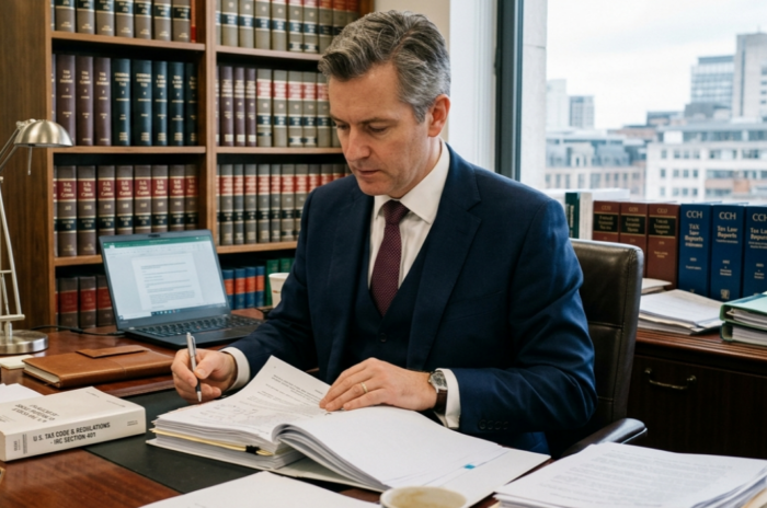 Tax lawyer focuses on legal structure and risk management