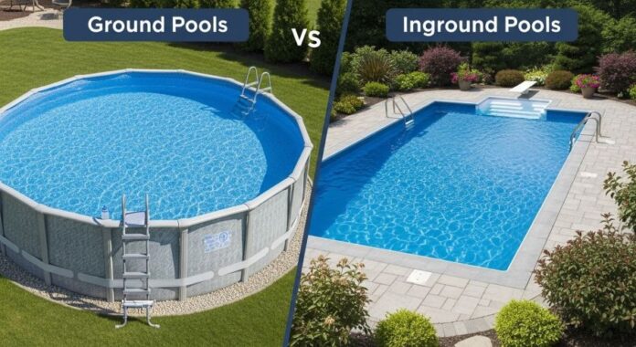 Ground Pools Vs Inground Pools