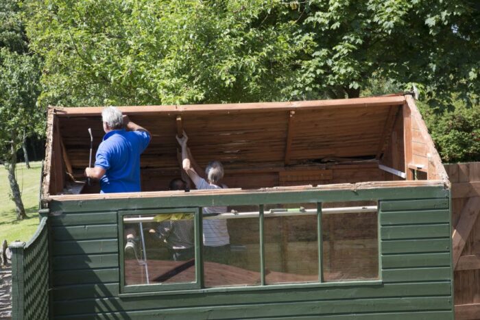 Shed removal services