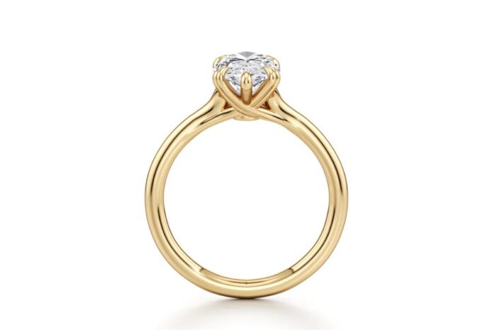 Elle Solitaire Engagement Ring
